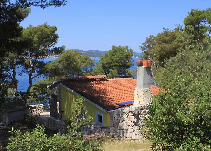 Secluded Fisherman's Lavdara, Dugi Otok - 396 Tatil Evi *